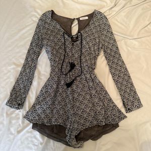 Very cute and stretchy romper! From a boutique! <3